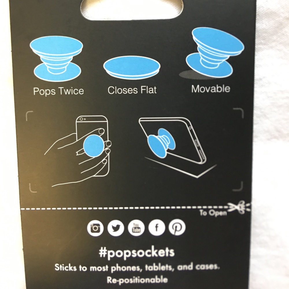 Tie dye pop sockets! 2 for $15!